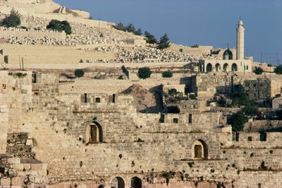 Tombes sur le flanc du mont des Oliviers - Unbekannt Unbekannt